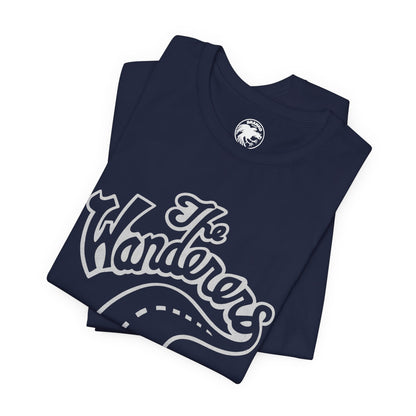 The Wanderers (Gang Jacket Logo in White with Vintage Print Effect)