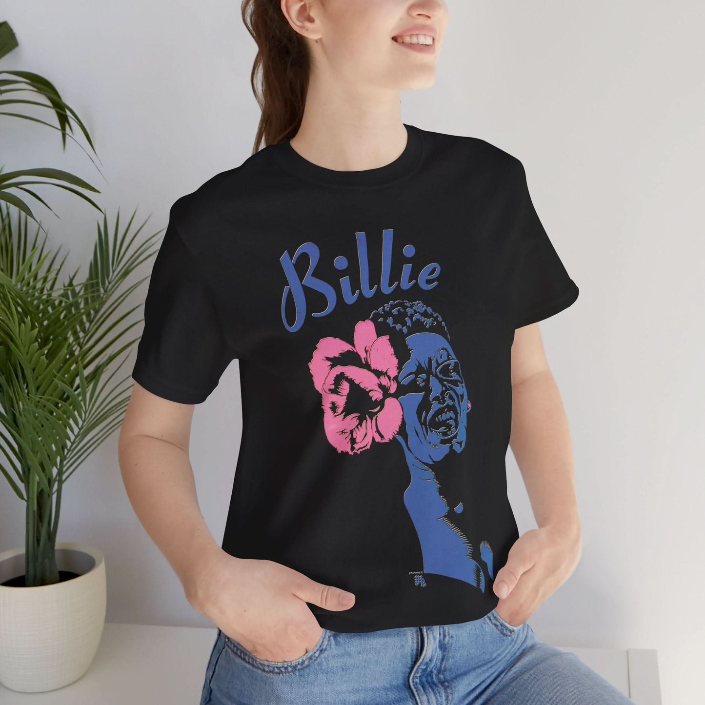 Billie Holiday (Replica 1968 Personality Posters Image/Billie Holiday Shirt)