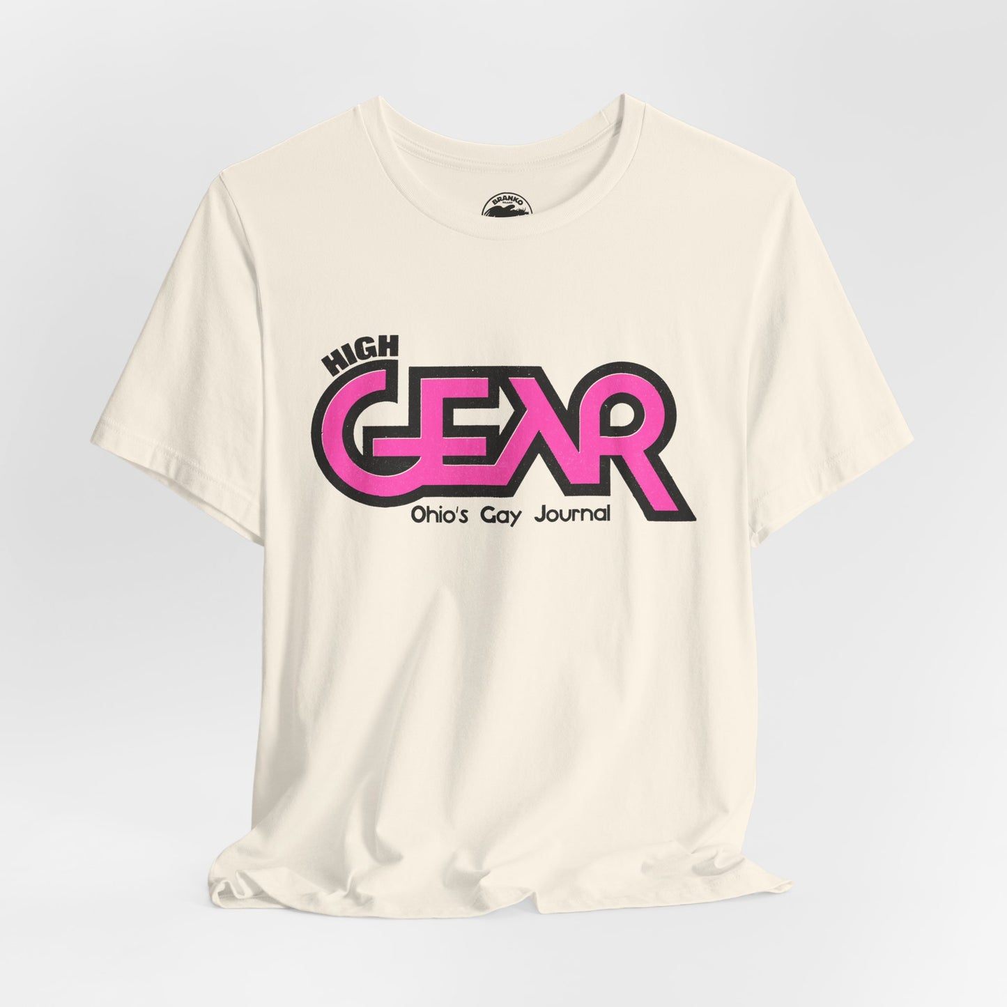 High Gear (Replica 70's Promo Shirt/Ohio Gay Newspaper/1975-1992)