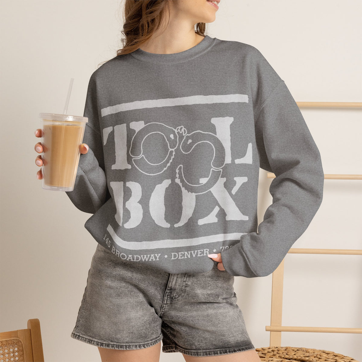 Tool Box Sweatshirt (Denver Gay Leather Bar/70's to 90's)