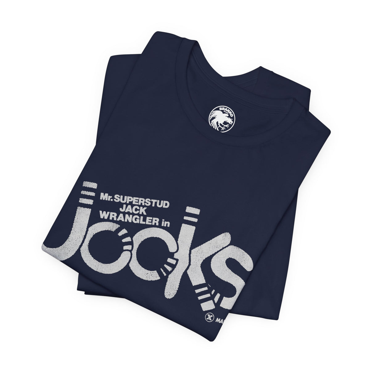 Jock's (Replica 70's Gay Adult Film Promo Tee/Jack Wrangler/70's Gay Porn)