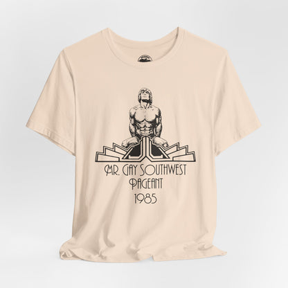 Mr. Gay Southwest Pageant 1985 (Replica Souvenir Shirt)