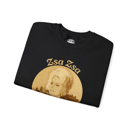 Zsa Zsa Fan Club Sweatshirt (Zsa Zsa Gabor Portrait from Dean Martin's Roast)