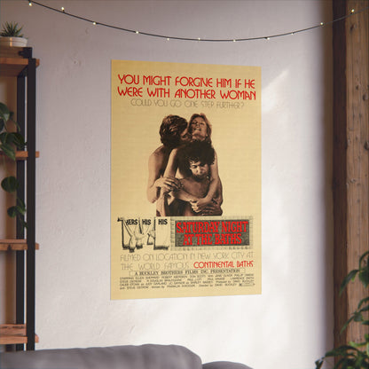 Saturday Night at the Baths (Promo Poster Reprint/1975/Continental Baths)