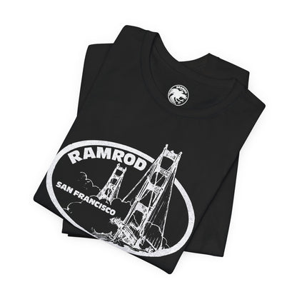 Ramrod San Francisco (San Francisco Leather & Cowboy Bar 1968-1983/Replica Promo Tee with Vintage Grunge Effect)