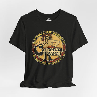 Madame Beverly Harrell’s Cottontail Ranch (Replica 70's Nevada Bordello Souvenir Shirt)