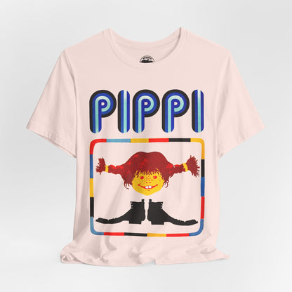 Pippi Longstocking (Graphic with Vintage Print Effect)