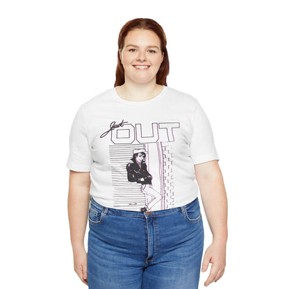 Just Out (Portland Gay and Lesbian Newspaper/1983-2013/Replica mid-80's Promo Shirt)