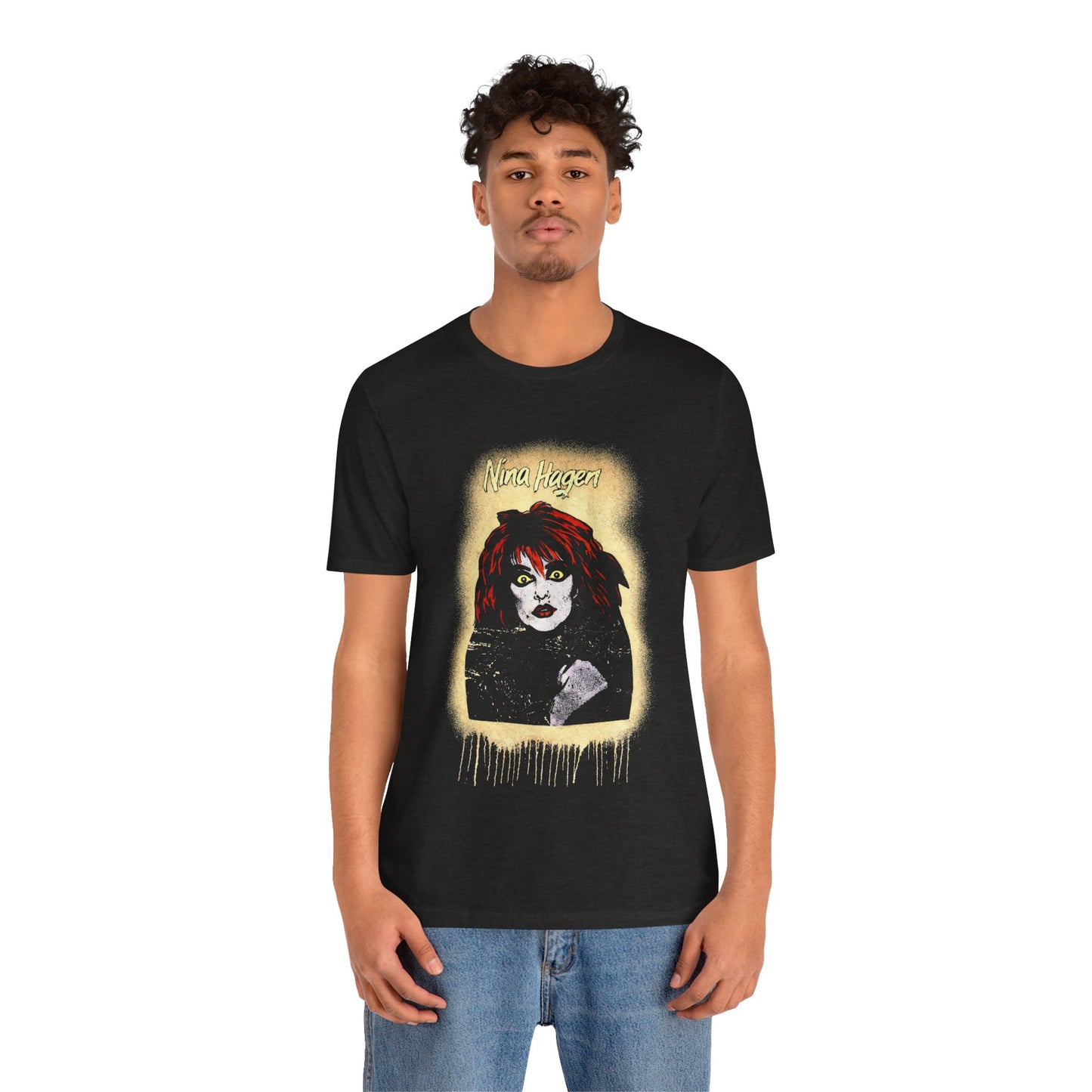 Nina Hagen (Graphic Tee with Vintage Print Effect)