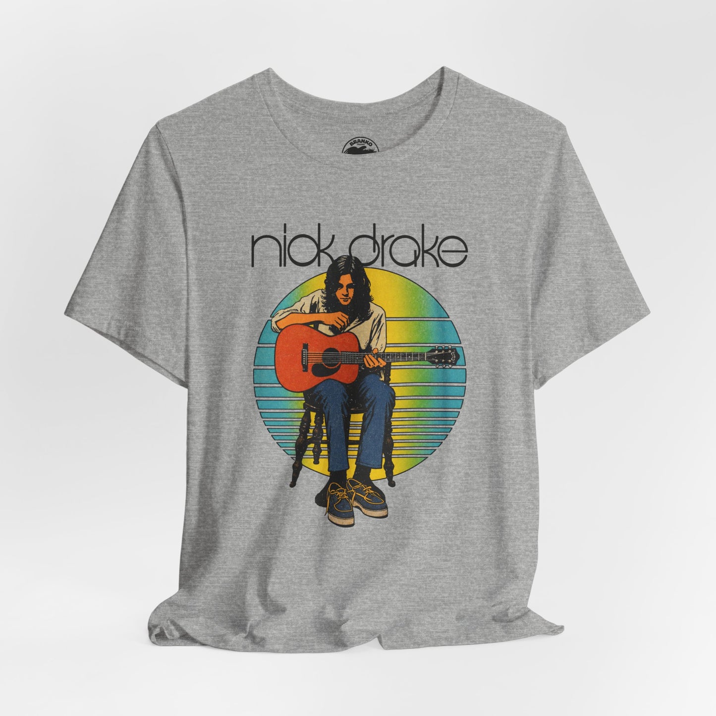 Nick Drake (70's Sportswear Style Graphic/Bryter Later Cover)