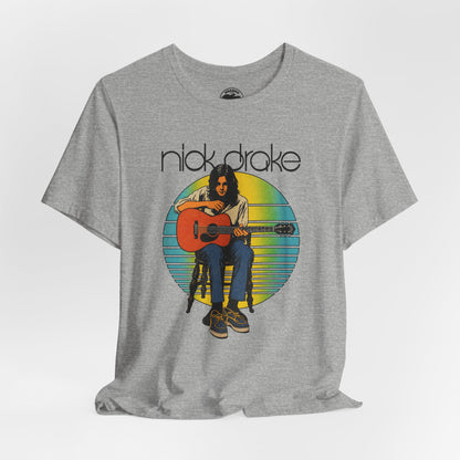 Nick Drake (70's Sportswear Style Graphic/Bryter Later Cover)