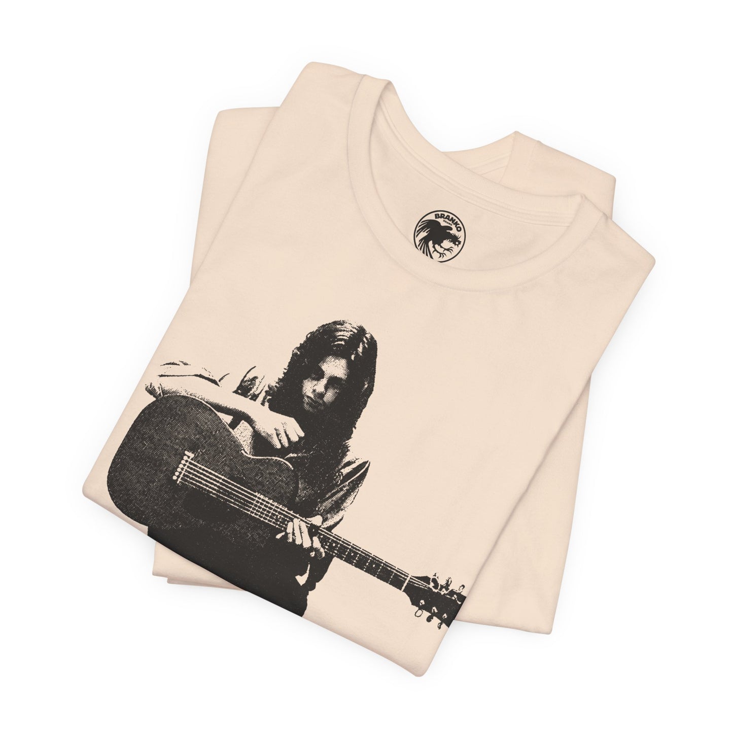 Nick Drake (Oversized Bryter Later Image with Vintage Grunge Effect)