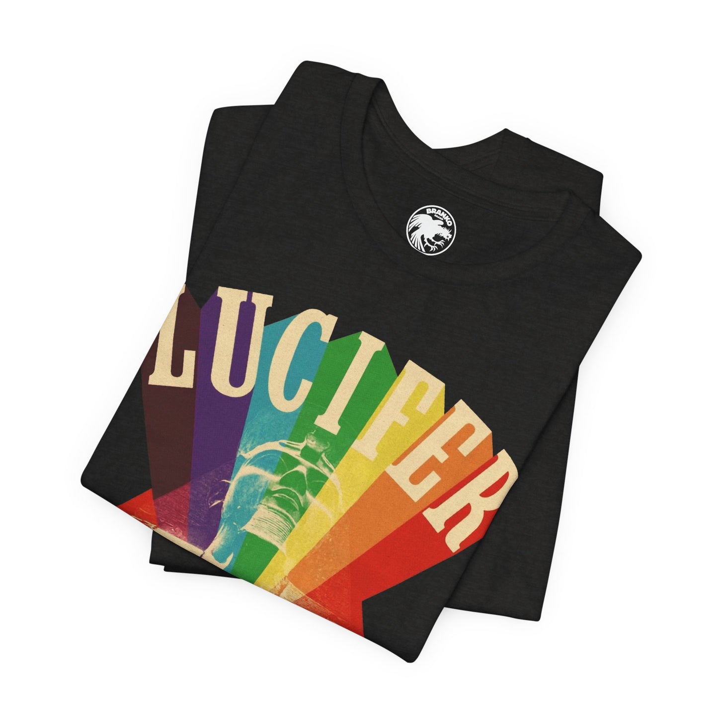 Lucifer Rising (Oversized Graphic with Vintage Print Effect/Kenneth Anger Shirt)