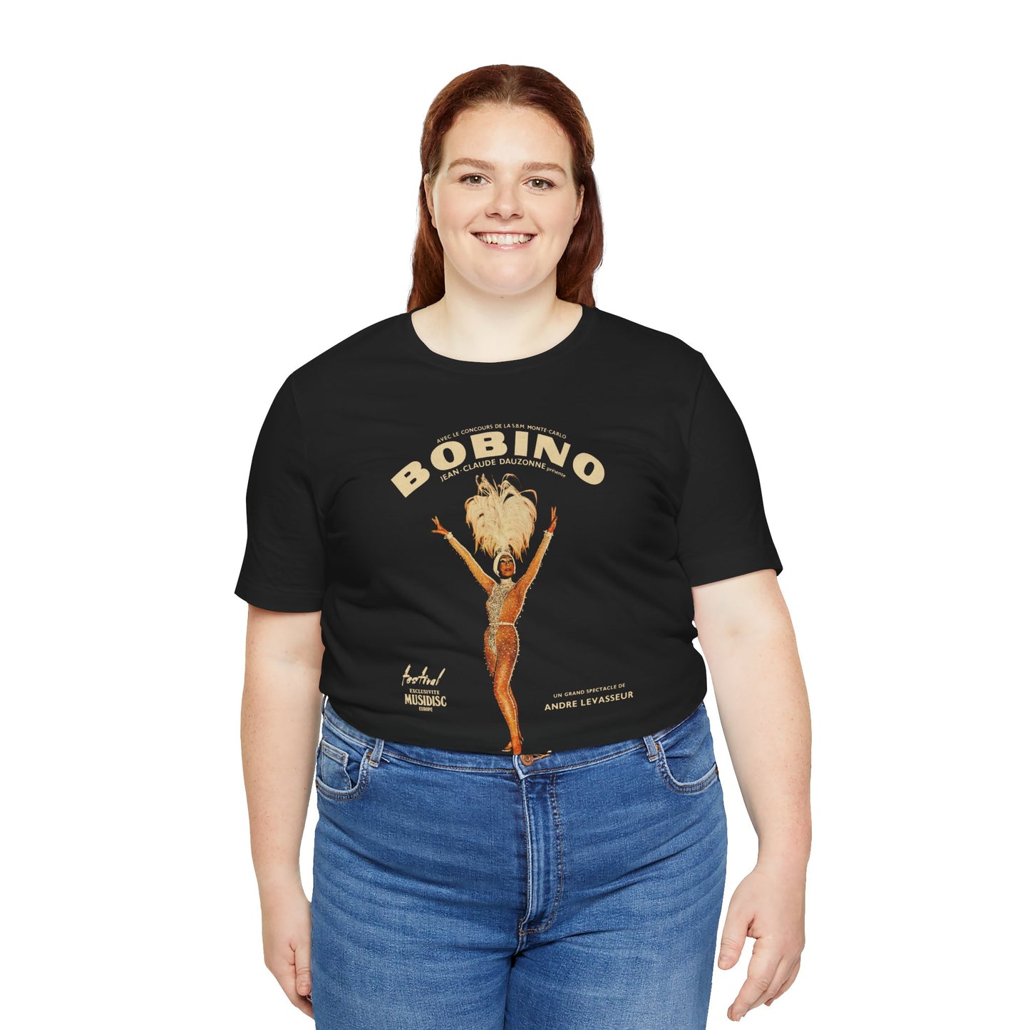 Josephine Baker (French Concert Promo Image/Josephine Baker Shirt)