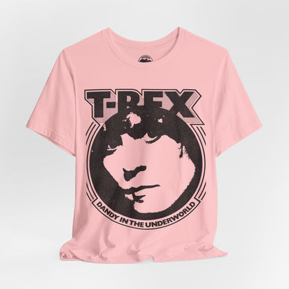 T.Rex (Replica Dandy in the Underworld Promo Shirt/Marc Bolan Shirt/T. Rex Shirt/Glam Rock)