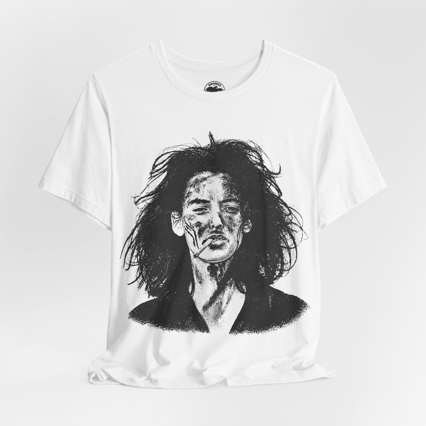 Veronica Sawyer (Heathers/Graphic with Vintage Print Effect/Winona Ryder)