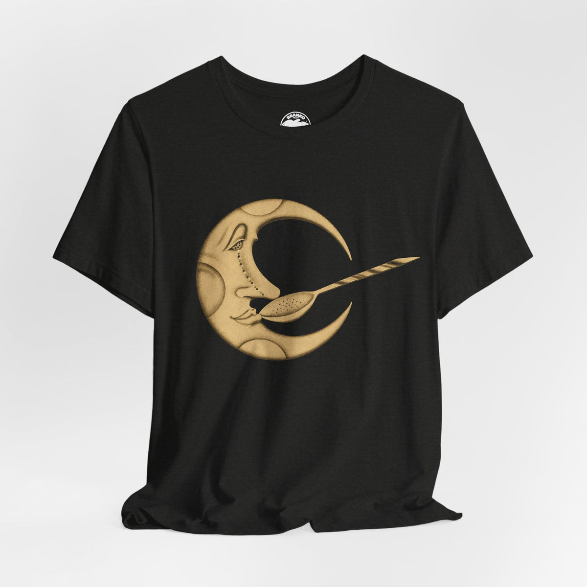 The Moon and the Spoon (Studio 54 Artwork/Graphic with Vintage Print Effect)