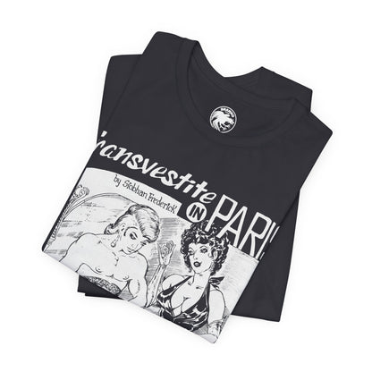 Transvestite in Paris (60's Gay Pulp Cover Artwork by Gene Bilbrew)