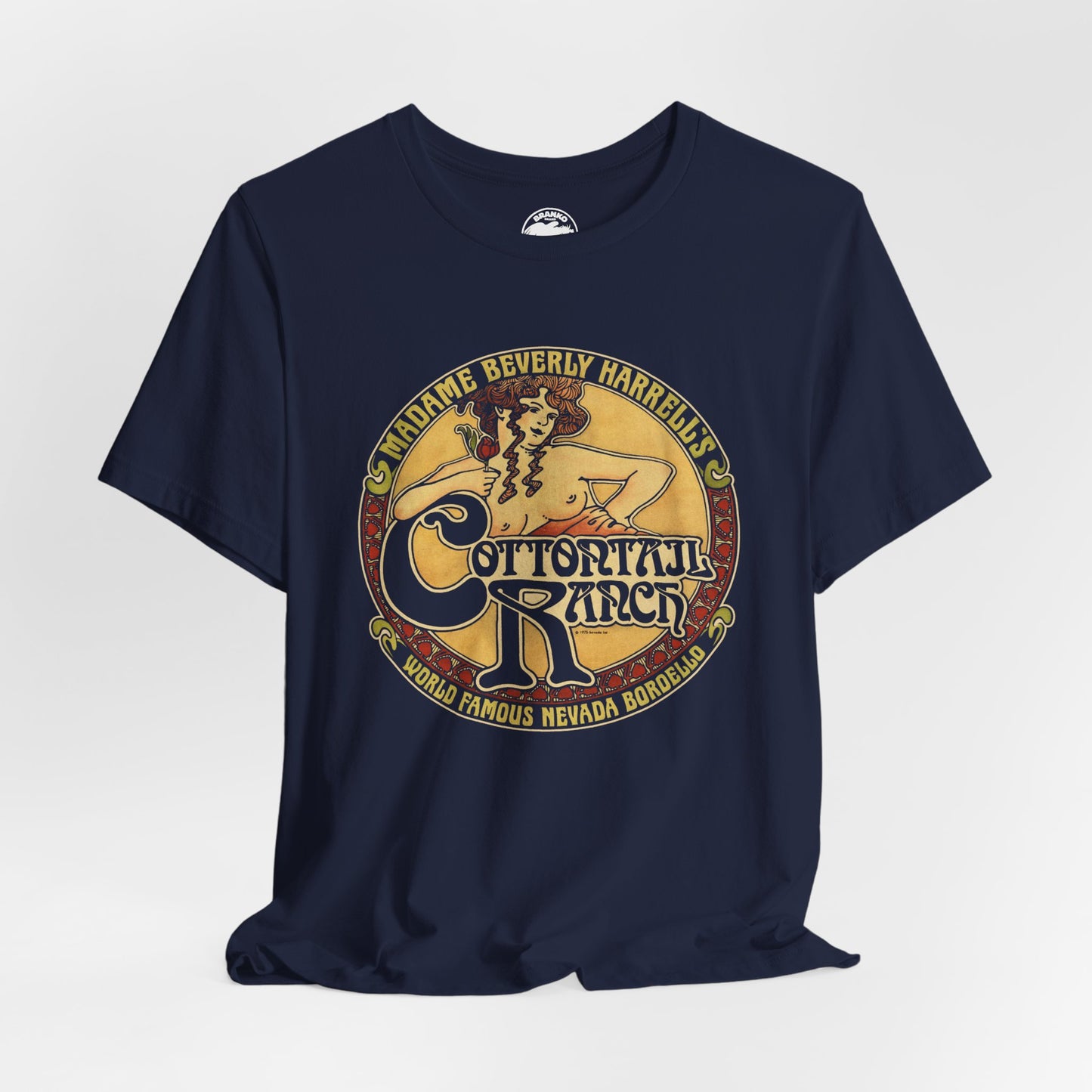 Madame Beverly Harrell’s Cottontail Ranch (Replica 70's Nevada Bordello Souvenir Shirt)
