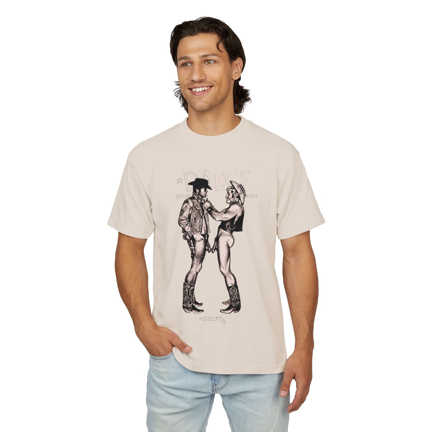 Longhorns - Dance Jim French Cowboys (Special Edition Boxy Heavy Tee/260 GSM/100% Combed Cotton)
