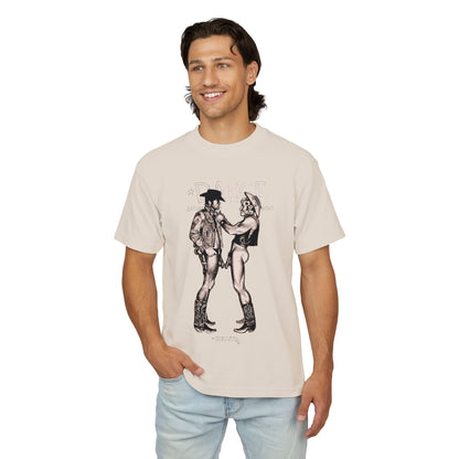Longhorns - Dance Jim French Cowboys (Special Edition Boxy Heavy Tee/260 GSM/100% Combed Cotton)