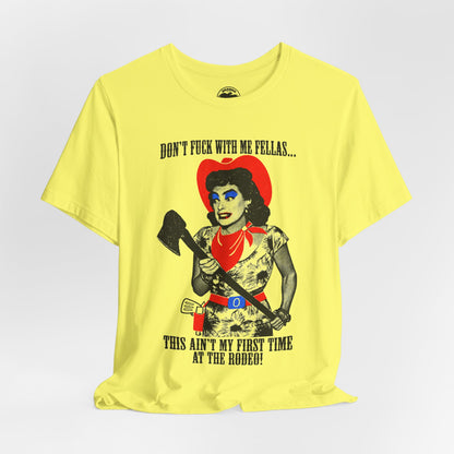 Joan Crawford (Replica 90's Don't Fuck With Me Fellas Tee)