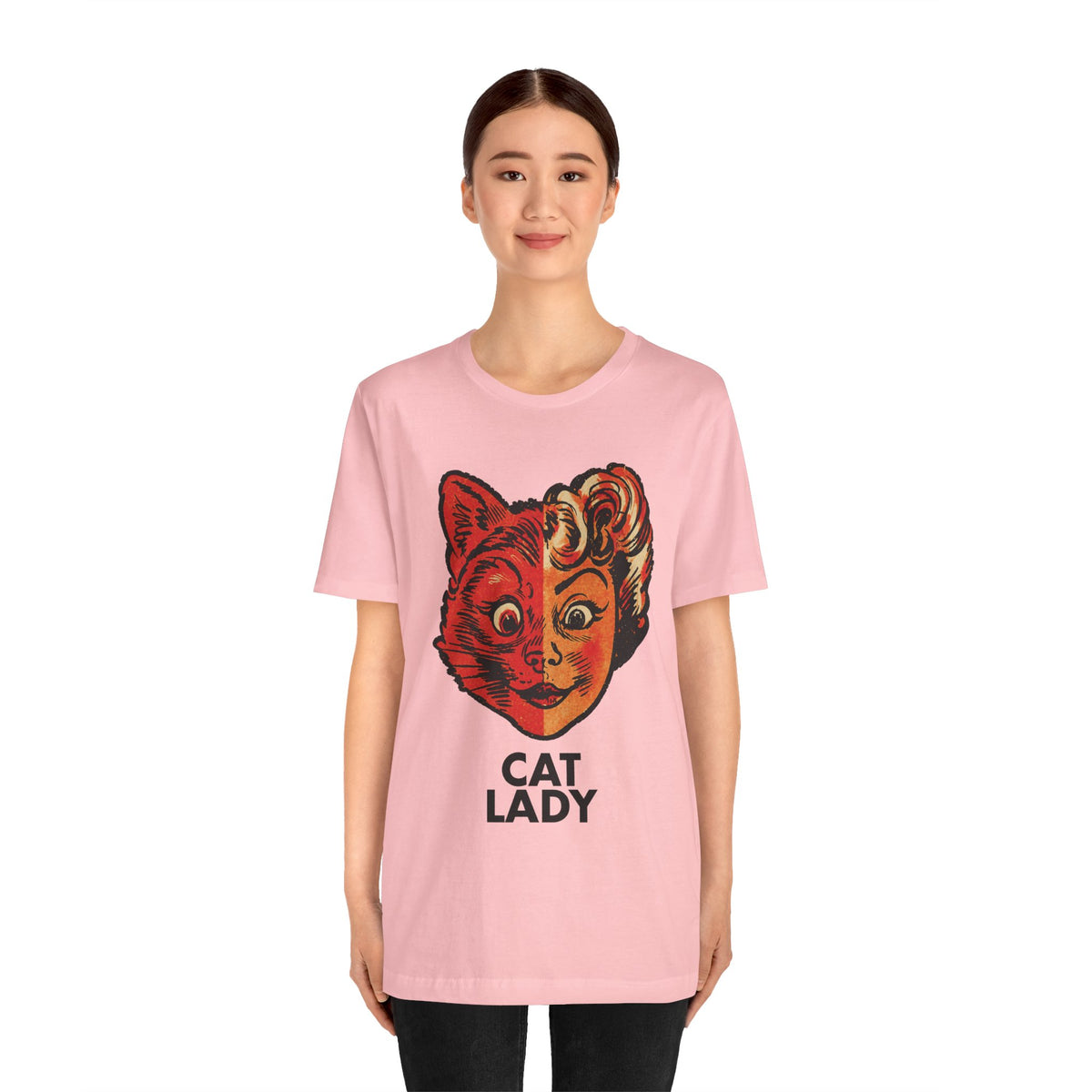 Cat Lady (1960's Topstone Mask Company Promo Art/Keith Ward Illustration)