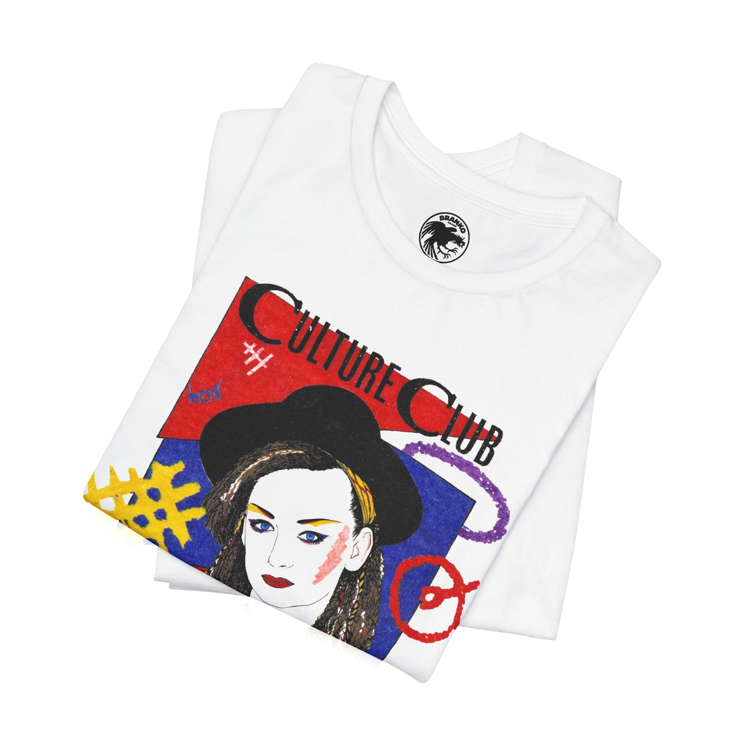 Culture Club (Replica Early 80's Promo Shirt/Boy George Shirt)