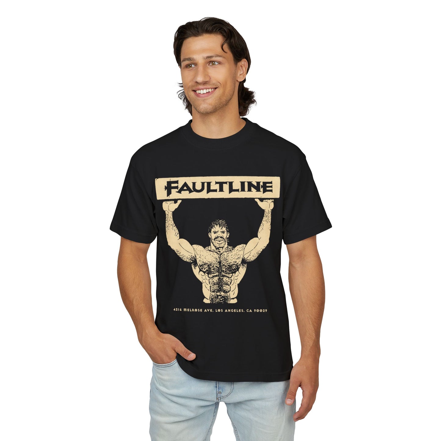 Faultline Los Angeles (Special Edition Boxy Heavy Tee/260 GSM/100% Combed Cotton)