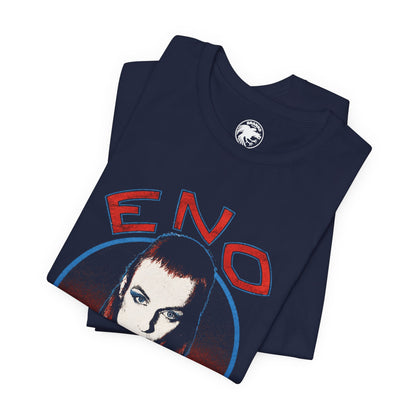 Eno (Early 70's Style Graphic Tee/Here Come the Warm Jets/Brian Eno shirt)