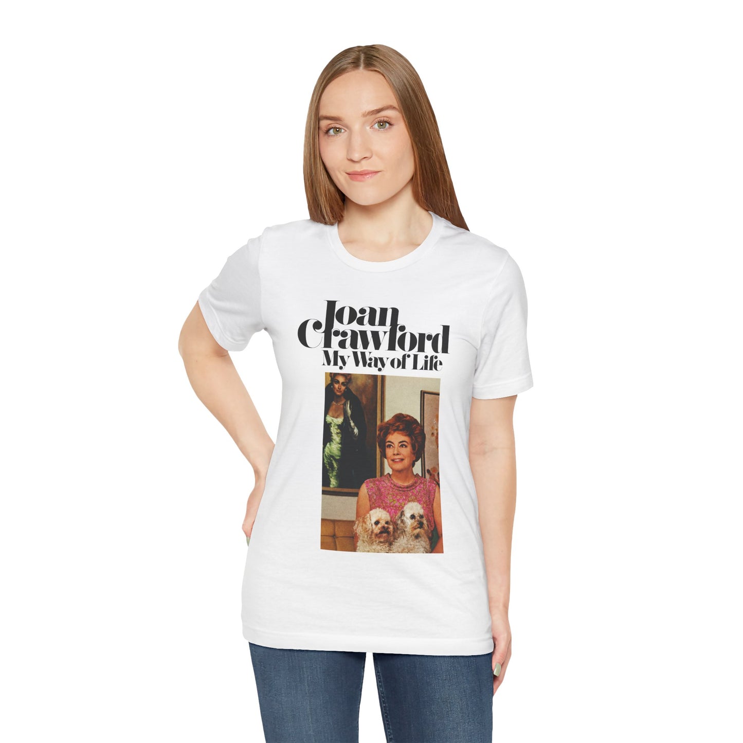 Joan Crawford (My Way of Life Cover Art Tee/1971)