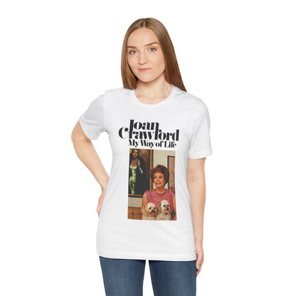 Joan Crawford (My Way of Life Cover Art Tee/1971)