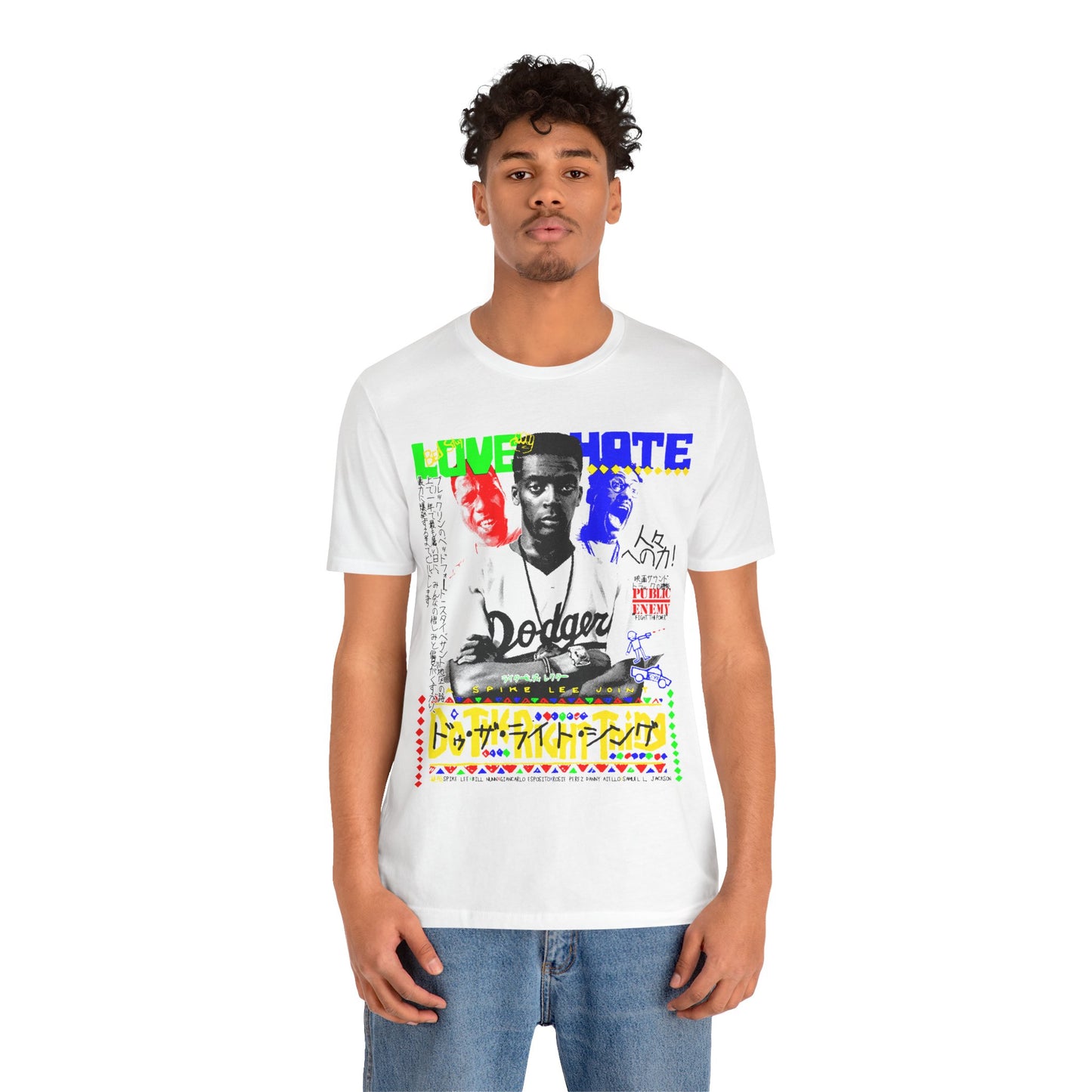 Do the Right Thing (Replica Japanese Promo T-Shirt/Spike Lee Shirt)