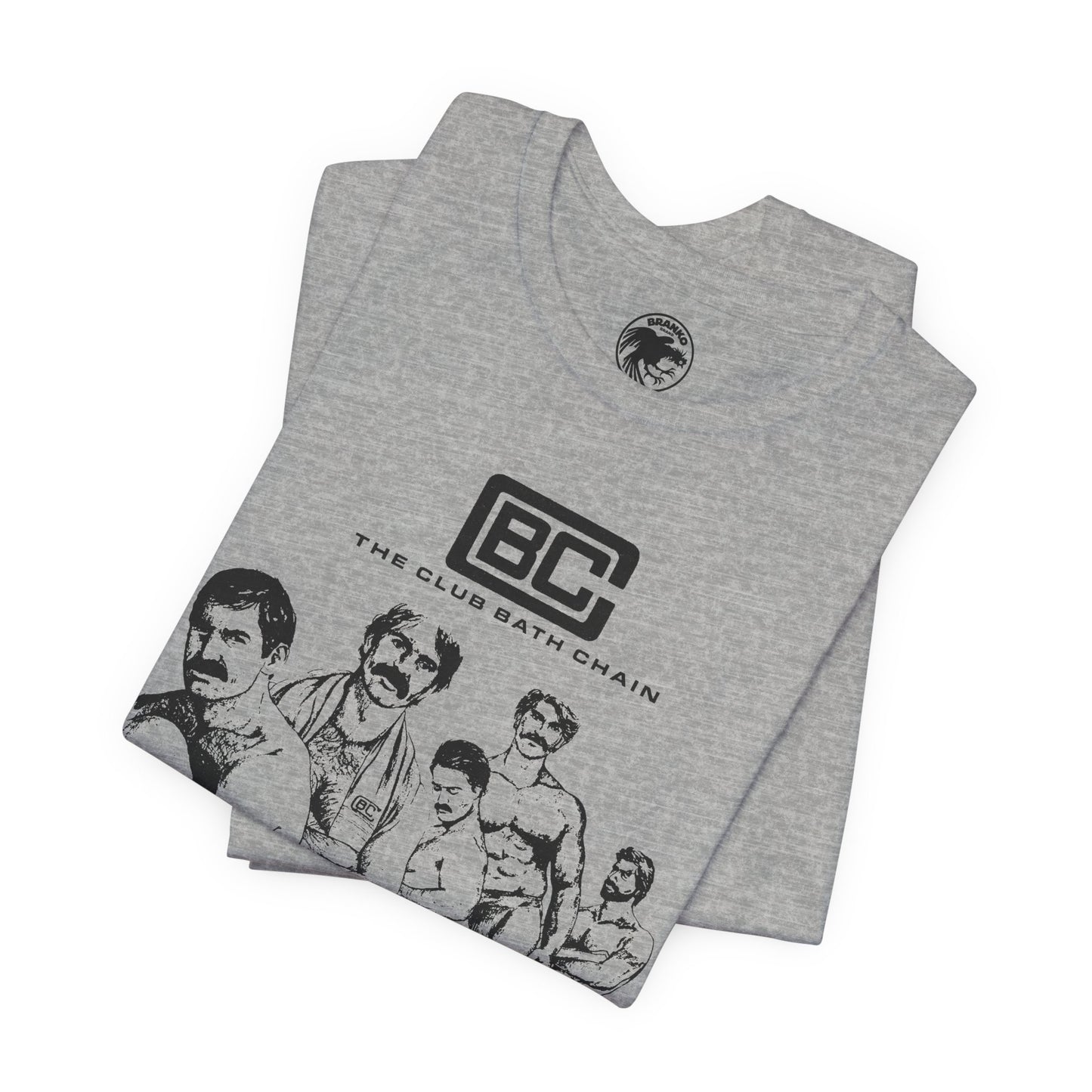 The Club Bath Chain (Replica 70's Souvenir T-Shirt/Gay Bathhouse Chain)