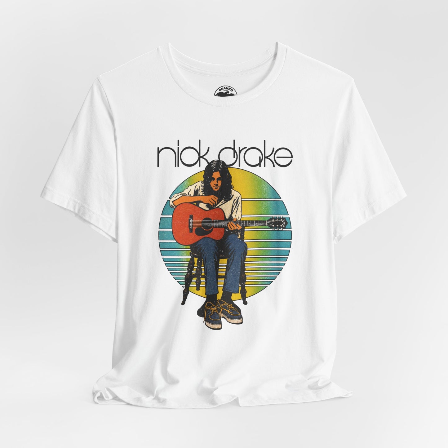 Nick Drake (70's Sportswear Style Graphic/Bryter Later Cover)