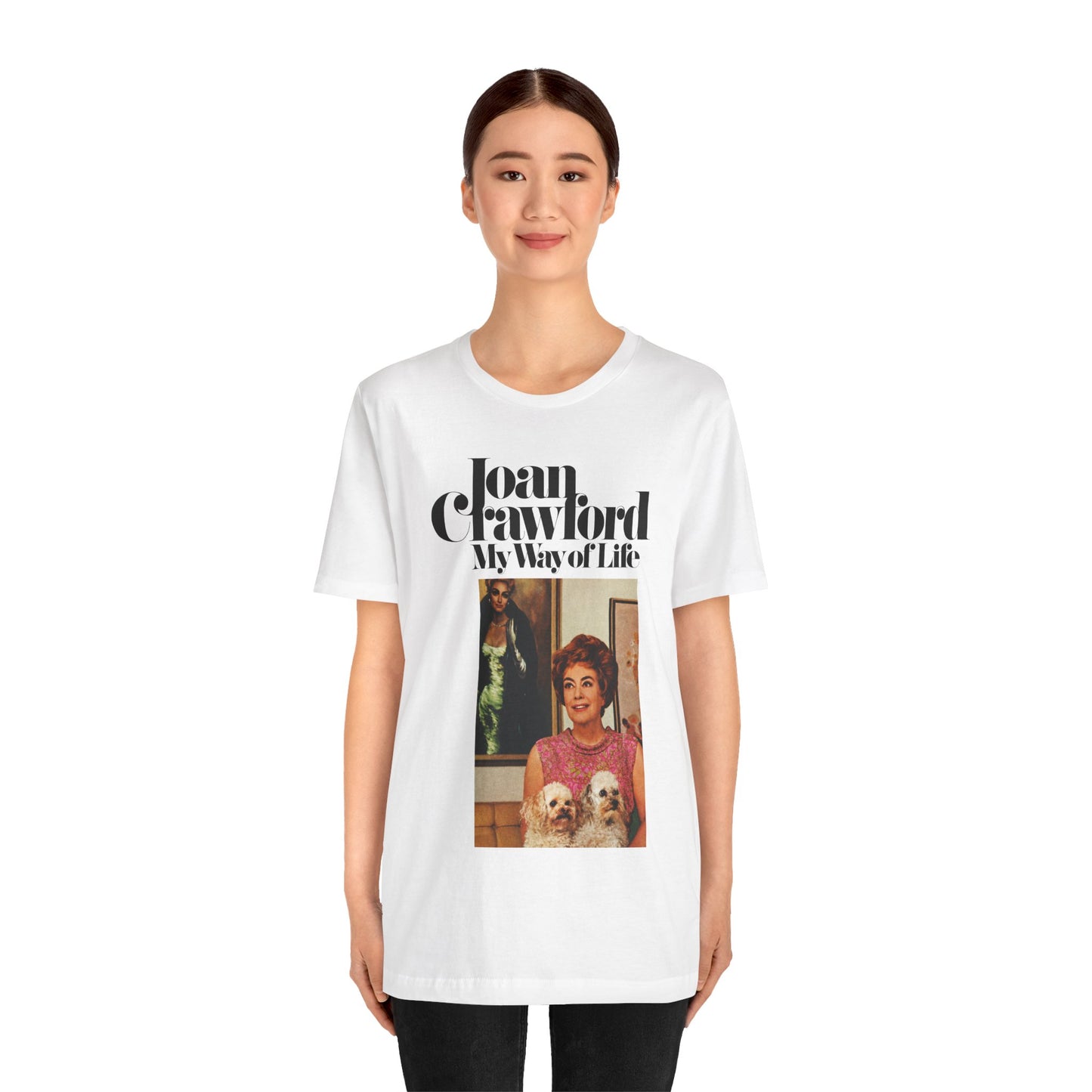 Joan Crawford (My Way of Life Cover Art Tee/1971)