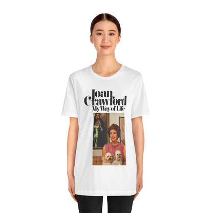 Joan Crawford (My Way of Life Cover Art Tee/1971)