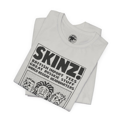 SKINZ! (South Street Philadelphia Counter Culture Shop/Replica Promo Shirt/Skinz South Street)