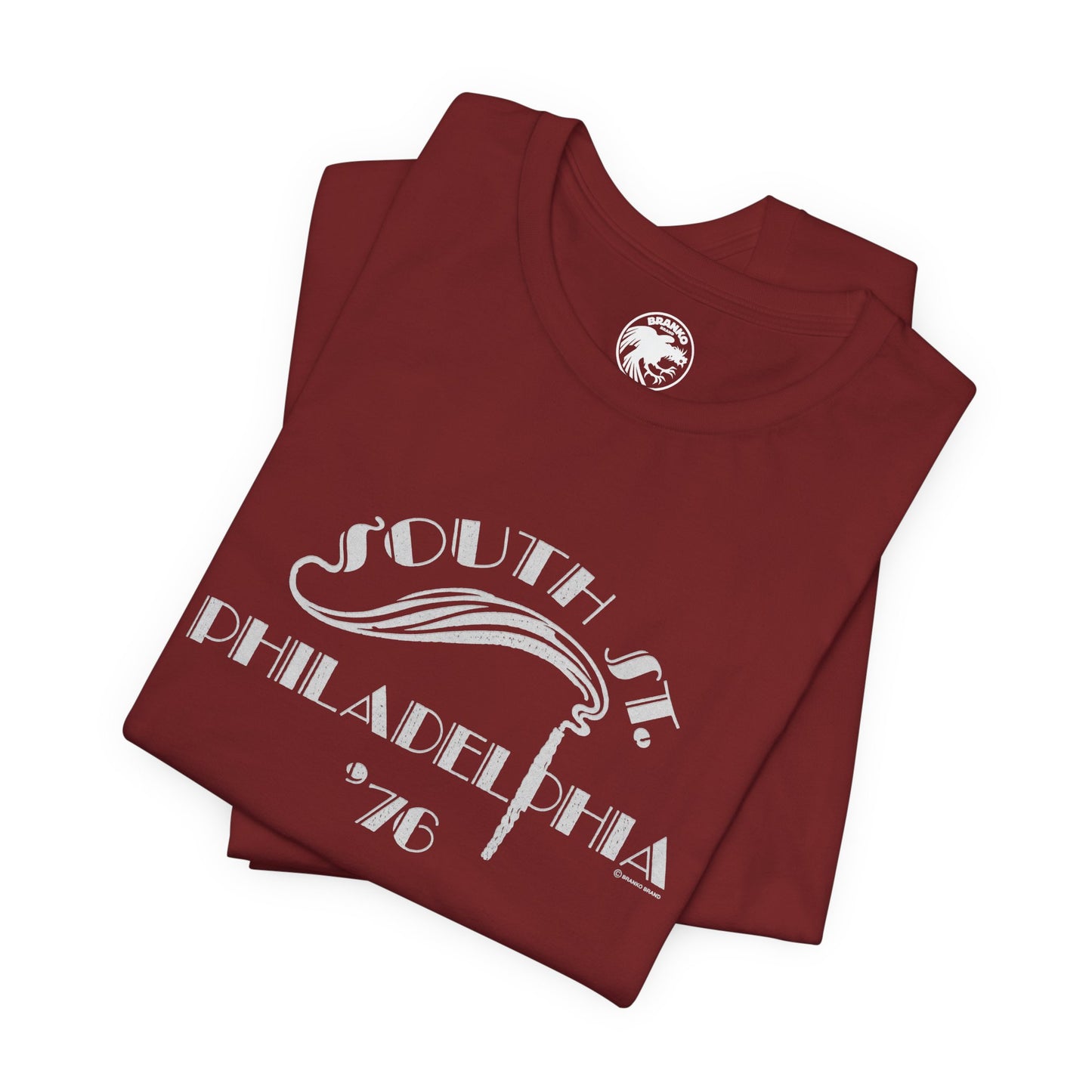 South Street Philadelphia 1976 (Replica Philly Head Shop Tee/Vintage Philadelphia Shirt)