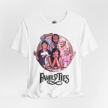 Family Ties (Replica Early 80's Promo Shirt/80's Tees)