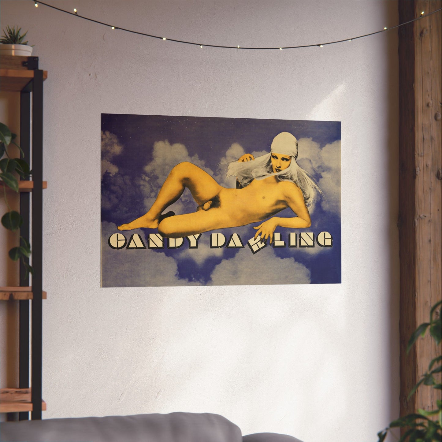 Candy Darling Poster (Reprint from Warhol's Newspaper)