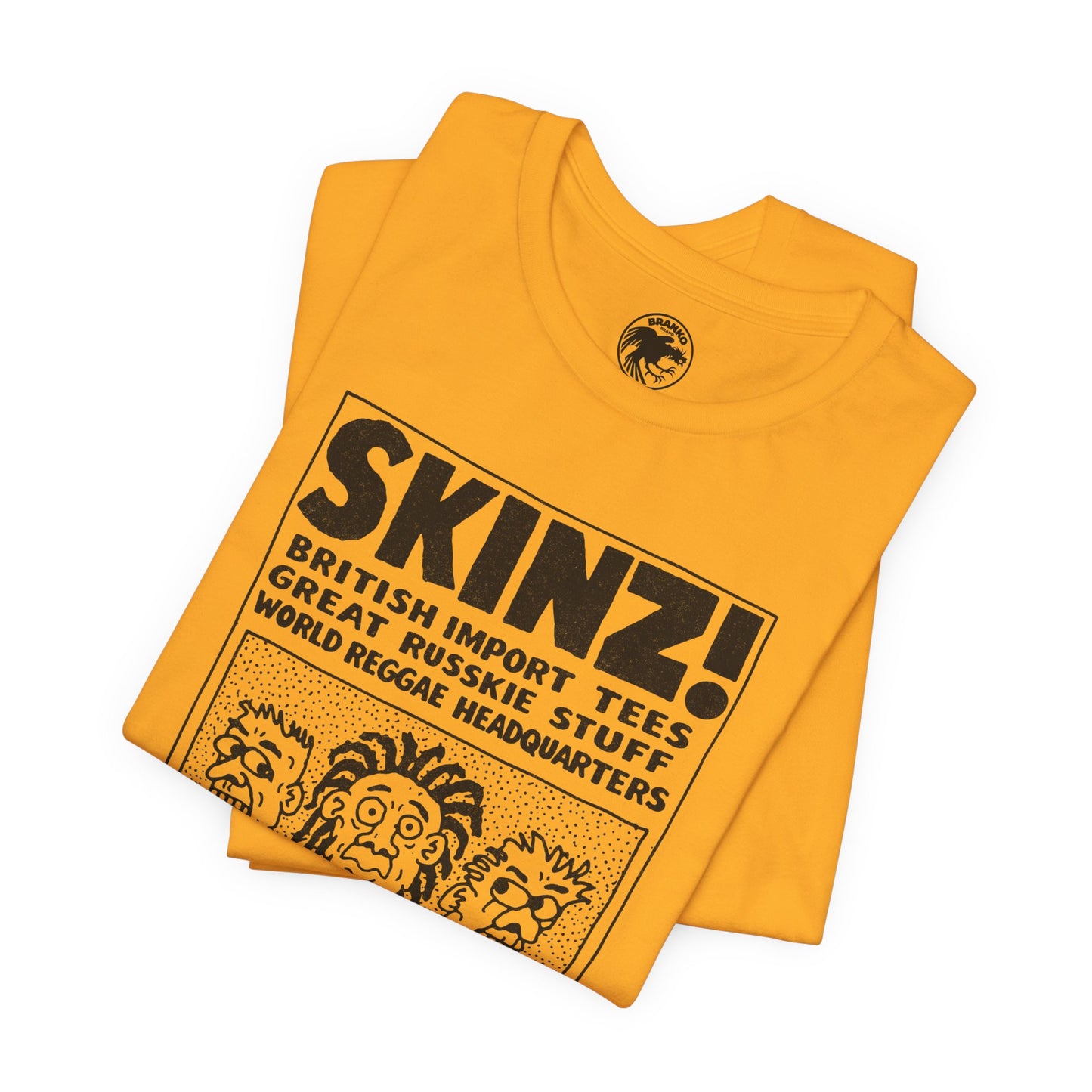 SKINZ! (South Street Philadelphia Counter Culture Shop/Replica Promo Shirt/Skinz South Street)
