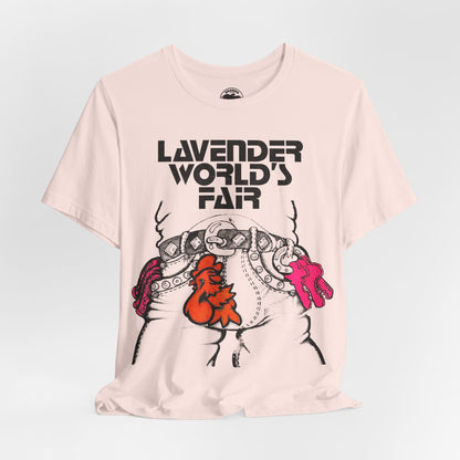 Lavender World's Fair (1976 Gay World's Fair/Replica Promo Shirt)