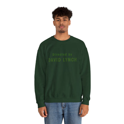 Directed by David Lynch Sweatshirt (Twin Peaks Font/David Lynch Shirt)