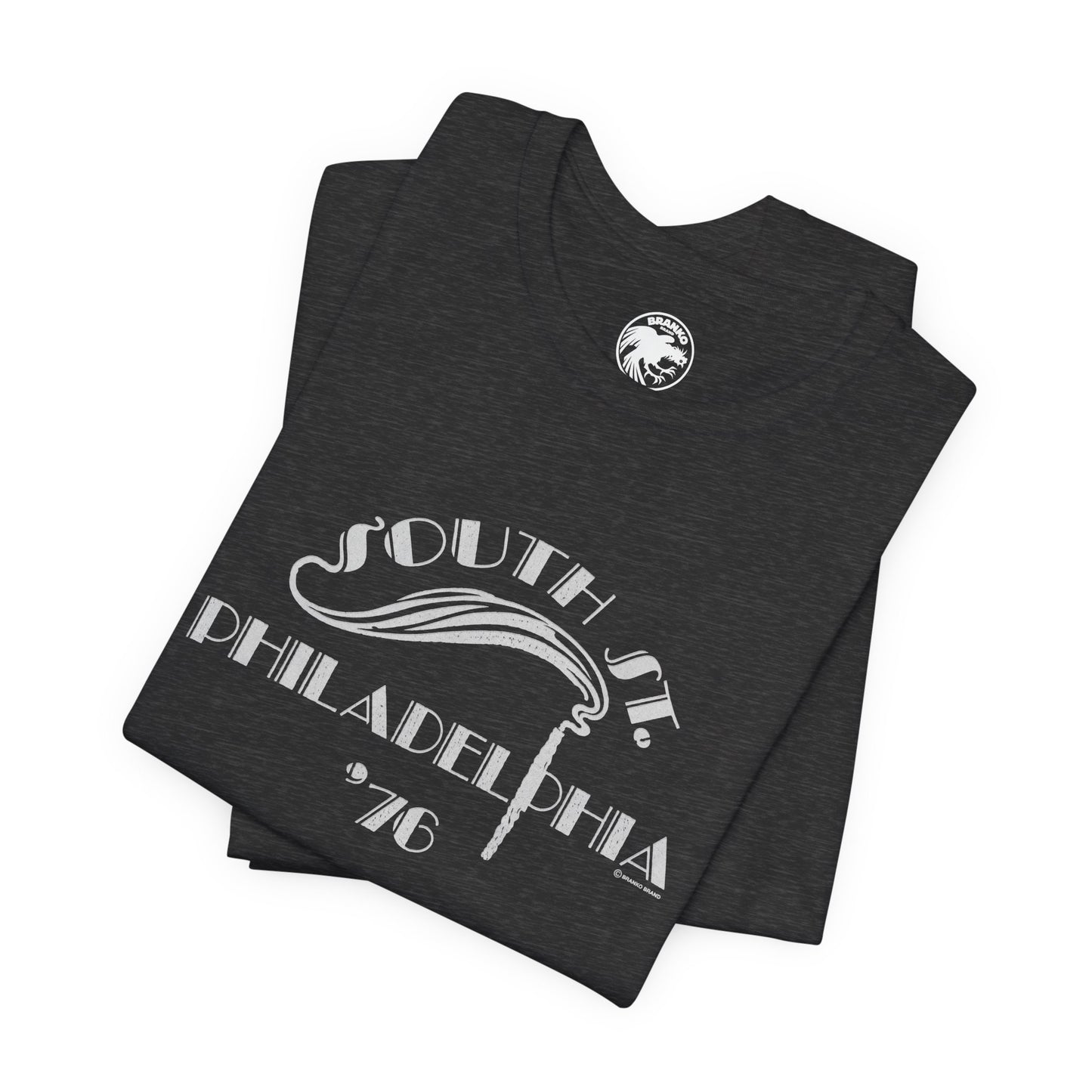 South Street Philadelphia 1976 (Replica Philly Head Shop Tee/Vintage Philadelphia Shirt)