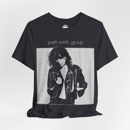 Patti Smith (Replica Late 70's Patti Smith Group Promo Tee/Patti Smith Shirt)