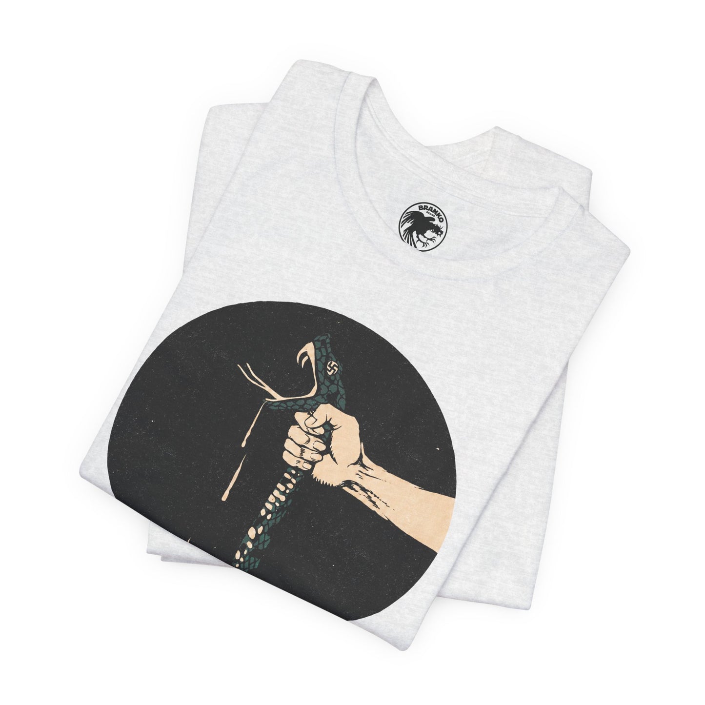 No Mercy For Fascism (Vintage Style Resistance Tee/Early 20th Century/Antifa)