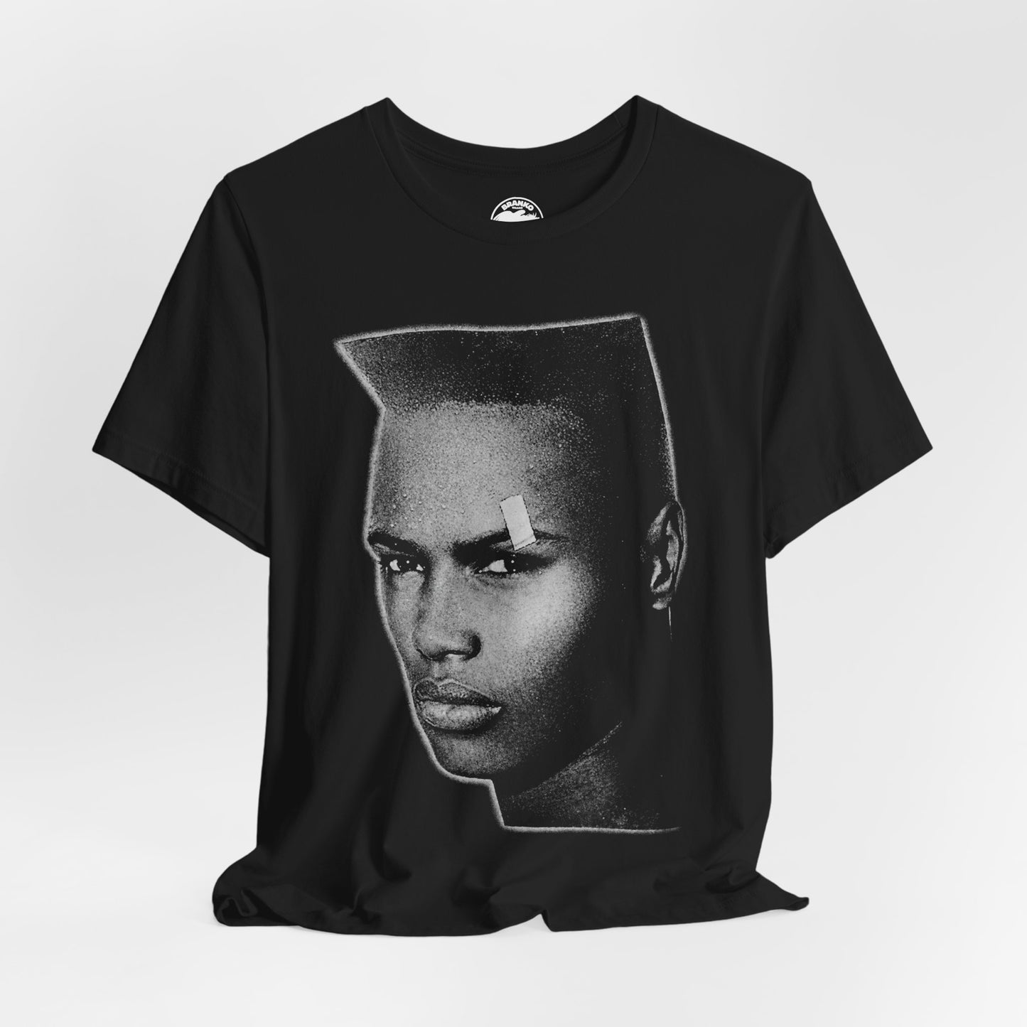 Grace Jones (Oversized Living My Life Image with Vintage Print Effect)