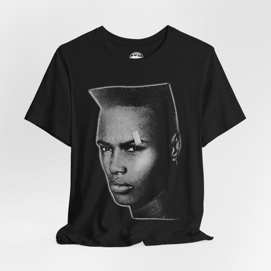 Grace Jones (Oversized Living My Life Image with Vintage Print Effect)