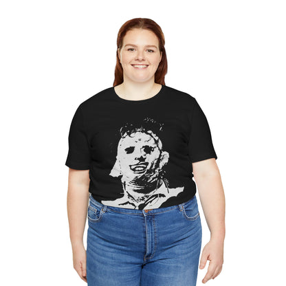 Leatherface (1985 Illustration by Guy Juke/Texas Chainsaw Massacre Shirt)